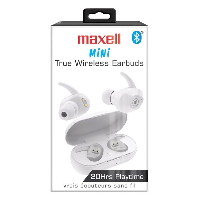 Maxell سماعات ماكسيل جيلليز اللاسلكية الحقيقية، بيضاء - Image 3